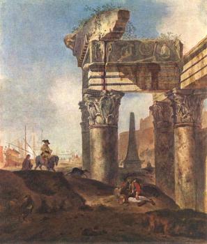 Jan Weenix : Ancient Ruins